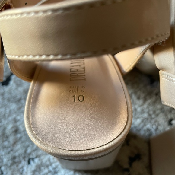 Dreampairs Square toe Chunky Heel Sandals - Picture 10 of 15